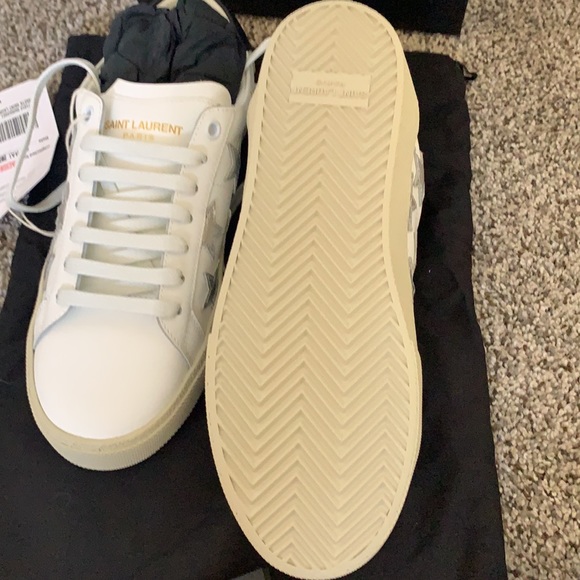 SOLD- New in box Saint Laurent sneakers size 37/7 - Picture 4 of 10